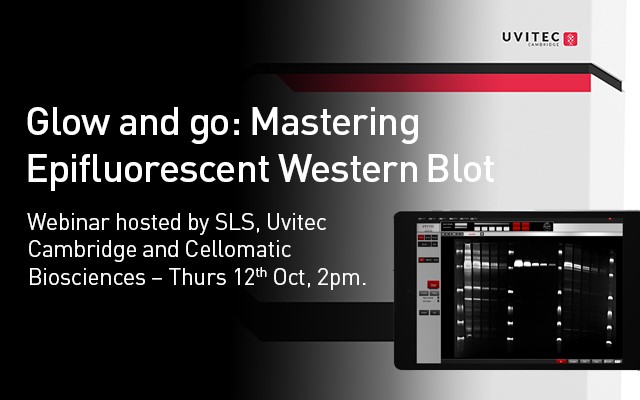 Banner advertising our webinar with Uvitec
